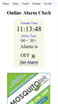 Mobile Screenshot of music-alarm-clock.com